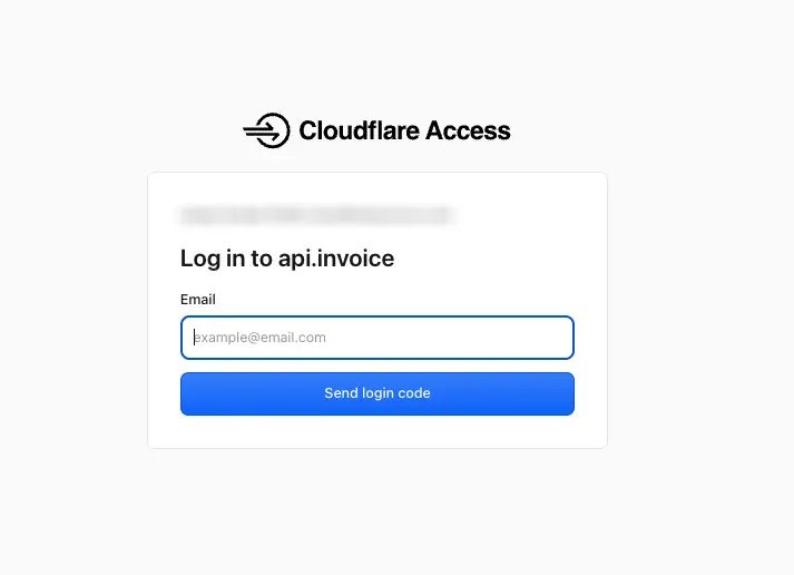 Cloudflare認証画面